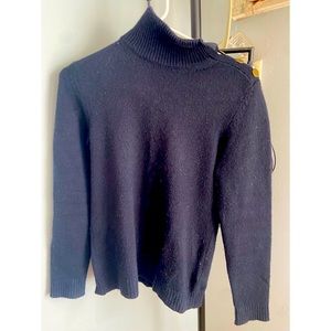 Ralph lauren collection black turtleneck sweater